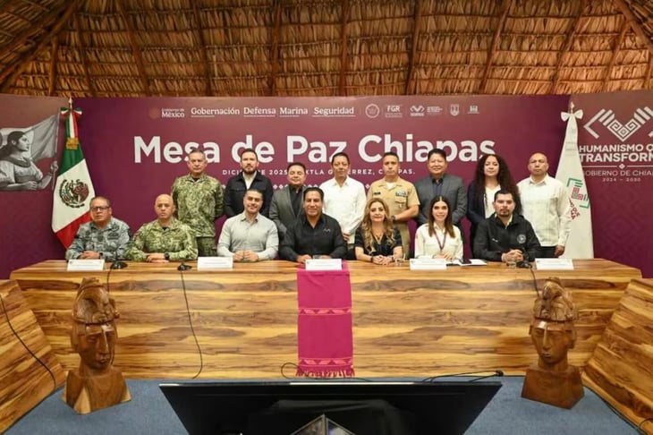 Reunión de seguridad en Chiapas reporta incidencia delictiva a la baja