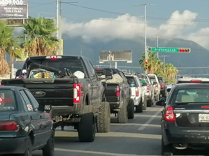 Caravana masiva de paisanos cruzará por Nuevo Laredo; solo transitaría parcialmente por Coahuila
