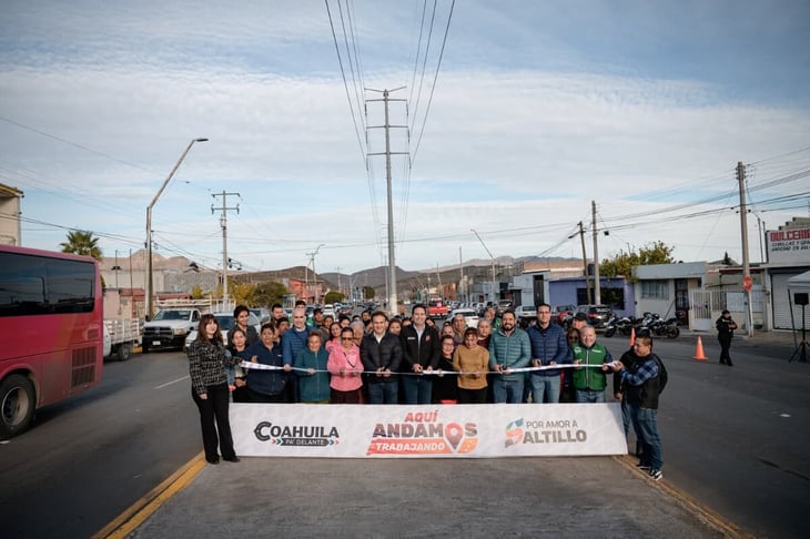 Javier: Seguiremos con más obra en todos los sectores de Saltillo