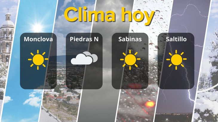 Cielos despejados, niebla aislada y vientos moderados en el norte de Coahuila