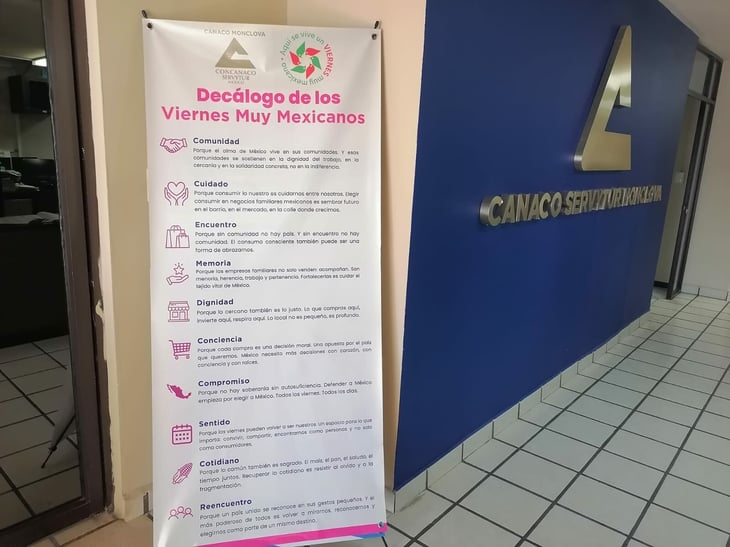 Canaco impulsa la identidad mexicana con “Viernes muy Mexicanos”