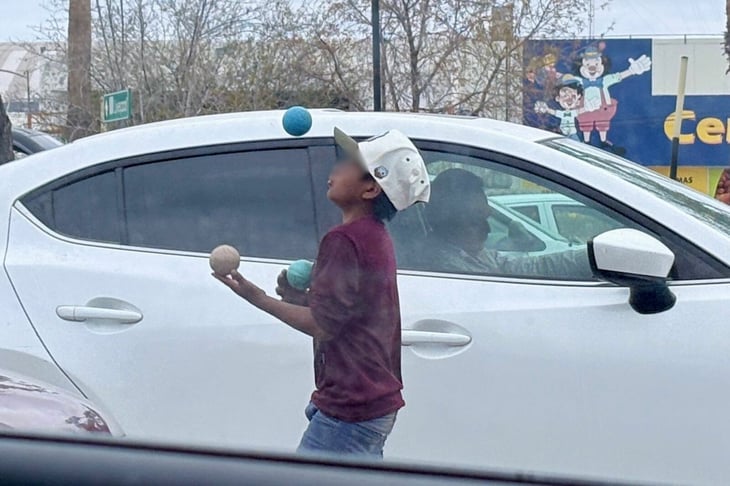 PRONNIF pide no dar dinero a niños malabaristas