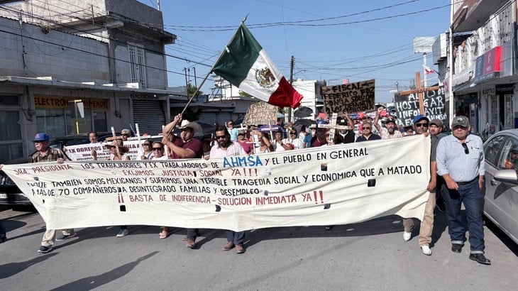 Convocan marcha por tres años del cierre de AHMSA