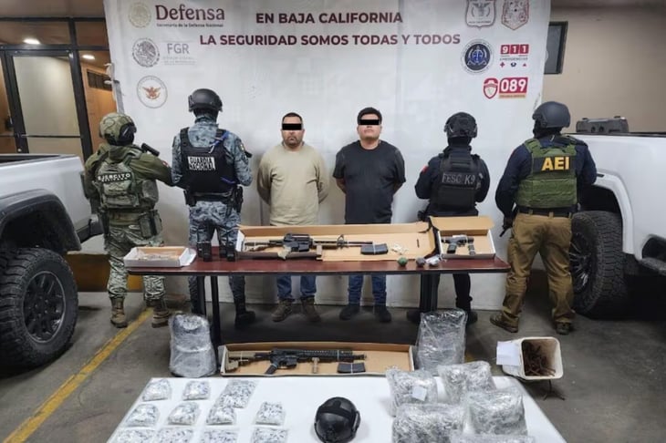 Detienen a 'La Piruja', uno de los más buscados en Baja California