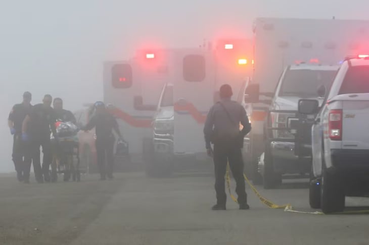 Sheinbaum informa sobre desplome de aeronave naval en Texas; investigan causas