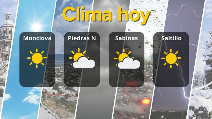 Navidad soleada y cálida en Coahuila: hasta 29 grados en la región norte