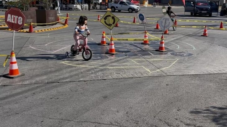 Bici Escuelita reunió a 5 mil 607 niñas y niños en Torreón mientras la ciudad promedia 10 choques al día