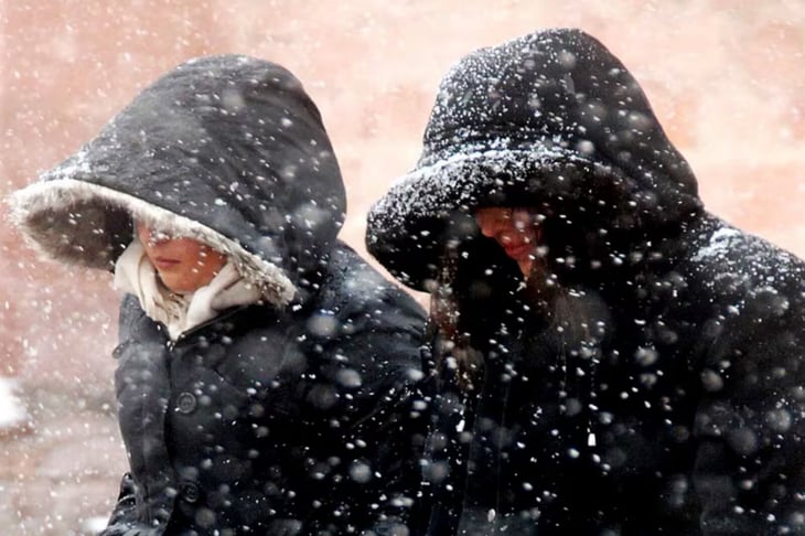 Frente frío 24 causará heladas de hasta -10°C en el norte de México