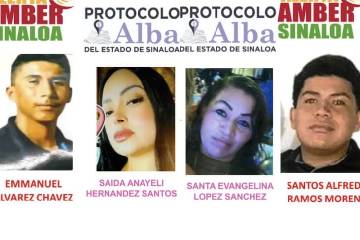 Fiscalía de Sinaloa busca a 4 personas desaparecidas en Mazatlán