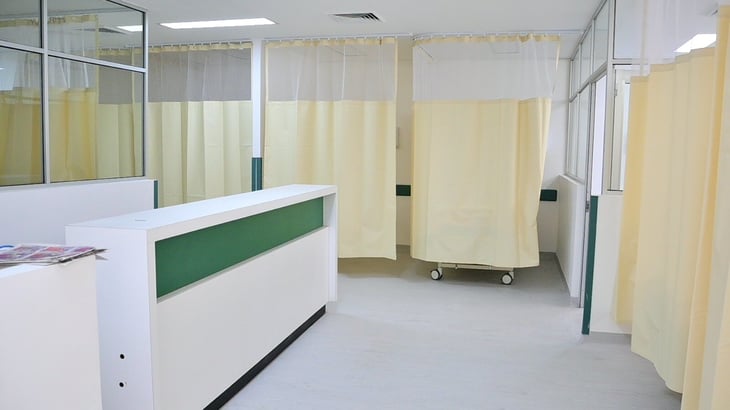 Retrasan entrega de remodelación del área de Urgencias de la Clínica 7 del IMSS; no estará lista antes de fin de año