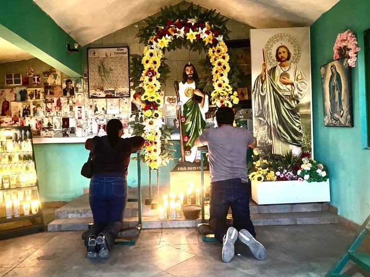 Fieles despiden el año con San Judas Tadeo