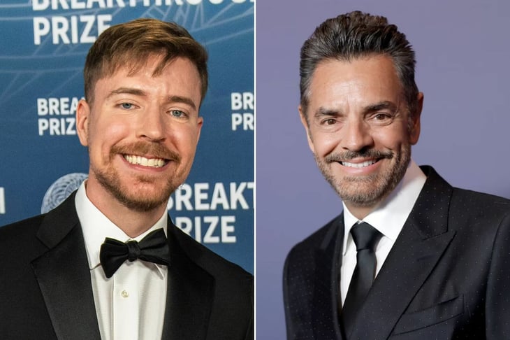 Eugenio Derbez se une a MrBeast en video especial de 'Beast Games 2'