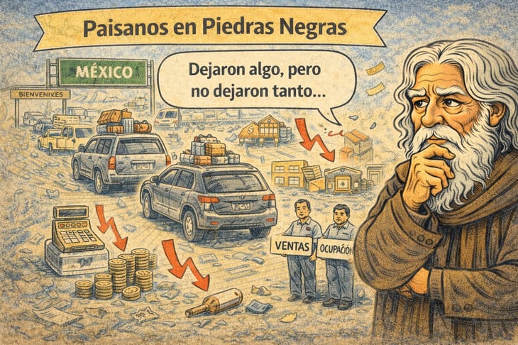 Caricatura editorial - La derrama que no llegó