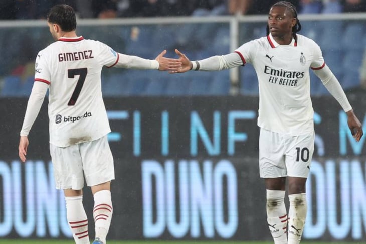 foto Insolito final de infarto en el empate de Milan vs Genoa