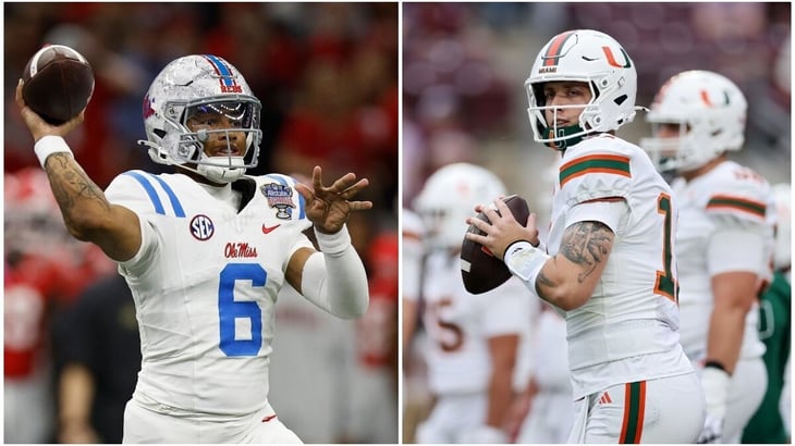foto Miami y Ole Miss abren las semifinales del College Football Playoff