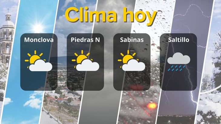 Condiciones climáticas en Coahuila: temperaturas frías y vientos fuertes 
