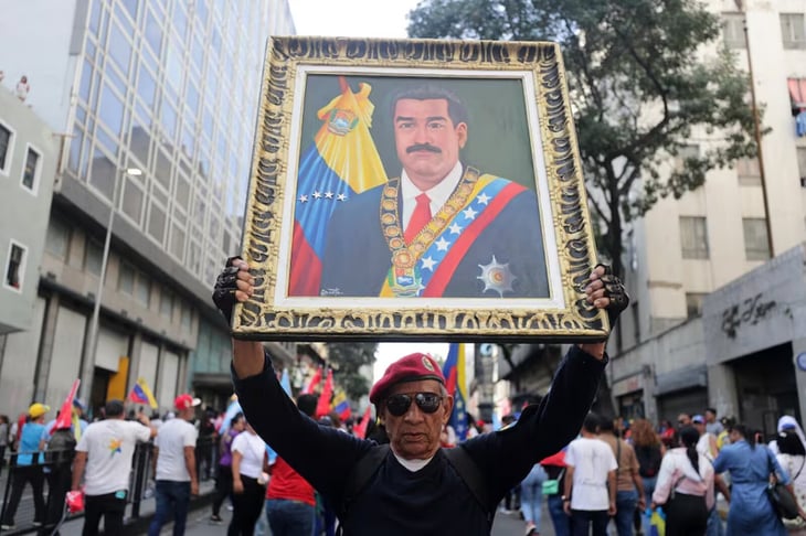 foto Chavismo convoca 'gran marcha nacional' por liberación de Maduro a una semana de su captura