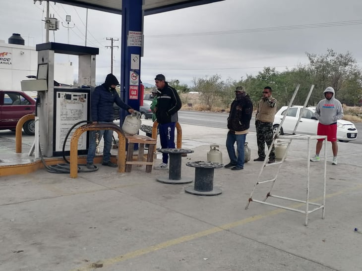 Aumenta demanda de gas LP por bajas temperaturas en Monclova y Castaños