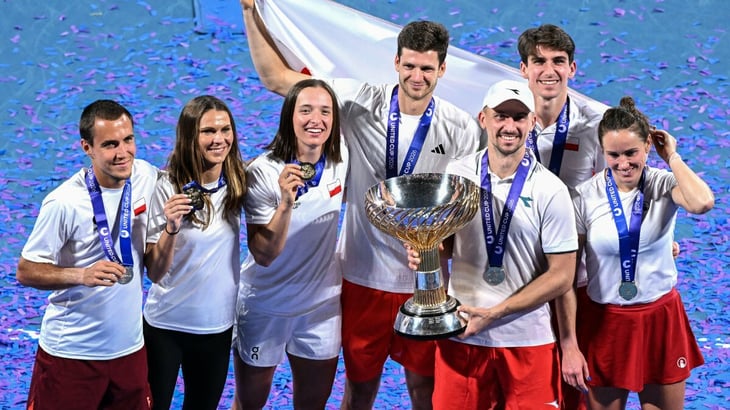 Polonia gana la United Cup por primera vez tras vencer a Suiza