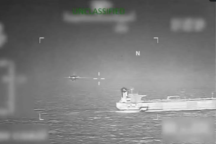 Estados Unidos asegura un nuevo buque petrolero en el Caribe durante operativo