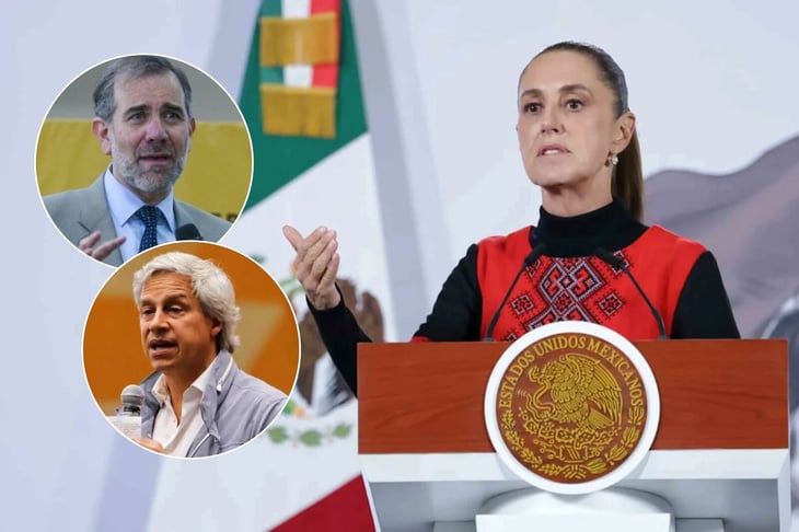 Sheinbaum rechaza propuestas de Lorenzo Córdova y Claudio X. González sobre reforma electoral