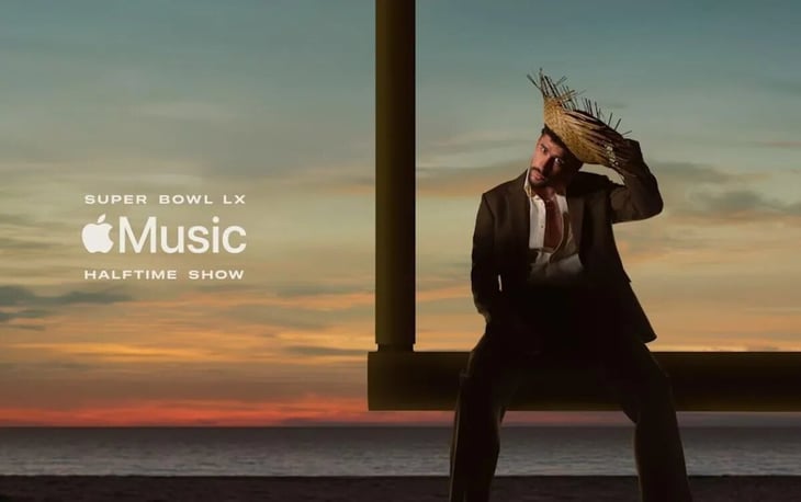 Bad Bunny anticipa show del medio tiempo del Super Bowl 2026