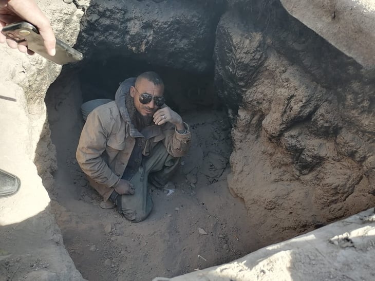 Vive bajo tierra para protegerse del frío: la historia de “El Chapo”