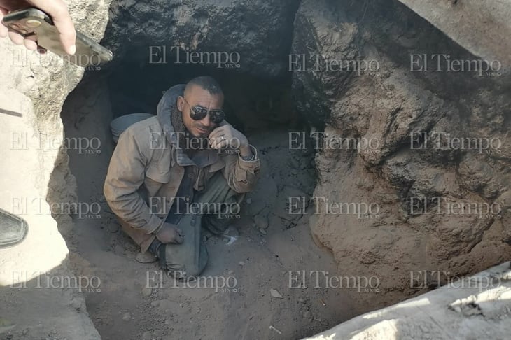 Vive bajo tierra para protegerse del frío: la historia de “El Chapo”
