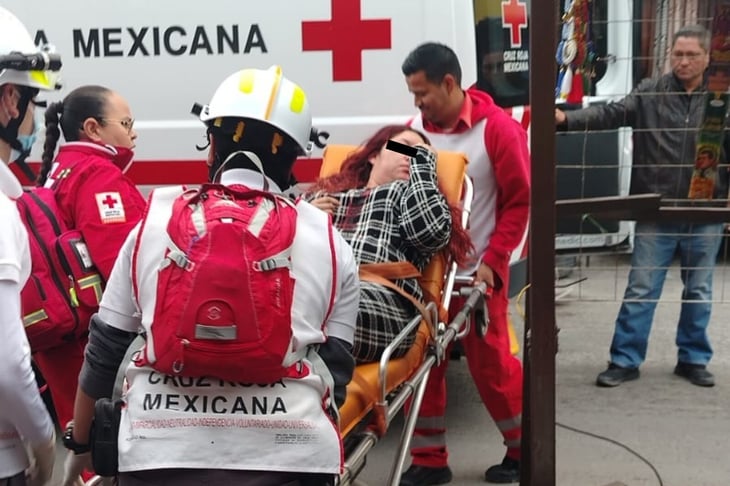 Enfermo mental golpea a mujer en plena Zona Centro de Monclova 