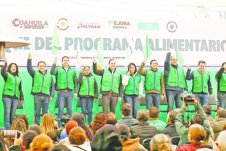 Manolo arranca el gran programa alimentario con Mejora Coahuila