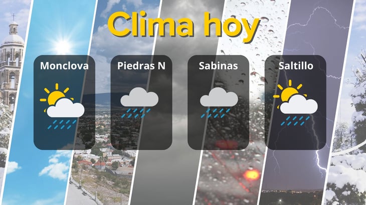 Prepárate: Lluvias y ráfagas de viento impactarán Coahuila 