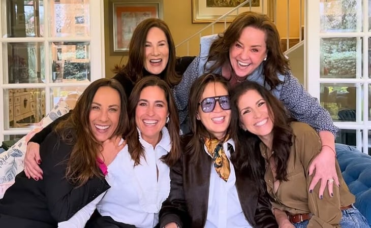 foto Yolanda Andrade se reúne con excompañeras de 'Netas Divinas'