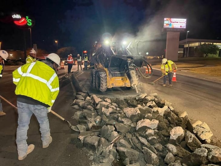 Arranca rehabilitación por etapas en camellones de la Calle Bibb