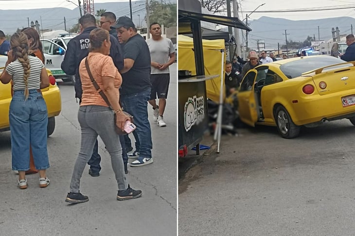 Mujeres estables tras atropello en puesto de comida sobre el bulevar Juárez