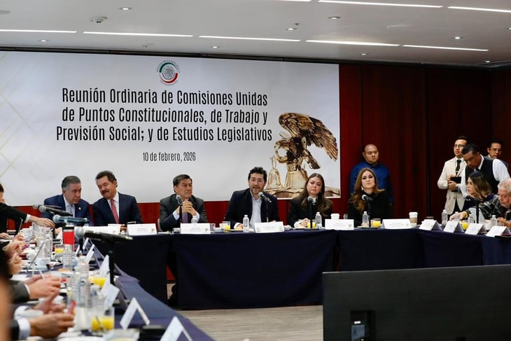 Senado aprueba en comisiones reforma de semana laboral de 40 horas