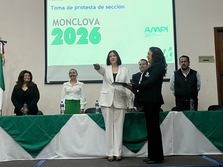 María Eugenia González asume la presidencia de AMPI Monclova 2026