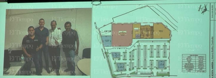 Se filtra el plano del nuevo centro comercial en Nueva Rosita, con inversión de 100 millones de pesos, más de 100 empleos y plazas comerciales. Se ha filtrado