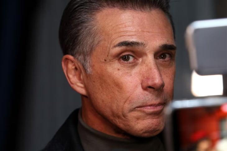 Sergio Mayer ora antes de entrar a La Casa de los Famosos