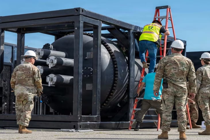 Pentágono traslada reactor nuclear aéreo a Utah