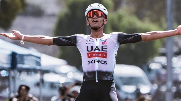 Isaac del Toro hace historia y se proclama campeón virtual del UAE Tour