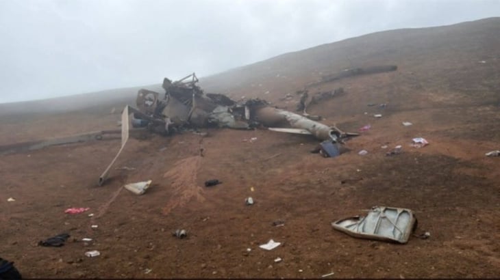 Pequeño perro sobrevive a accidente de helicóptero militar en Perú