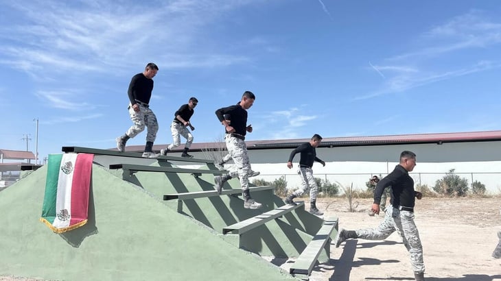 Inauguran Pista del Combatiente; destacan formación militar y coordinación por la seguridad