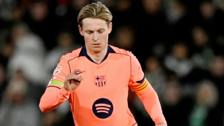 Frenkie de Jong, baja cinco semanas por lesión en el Barcelona