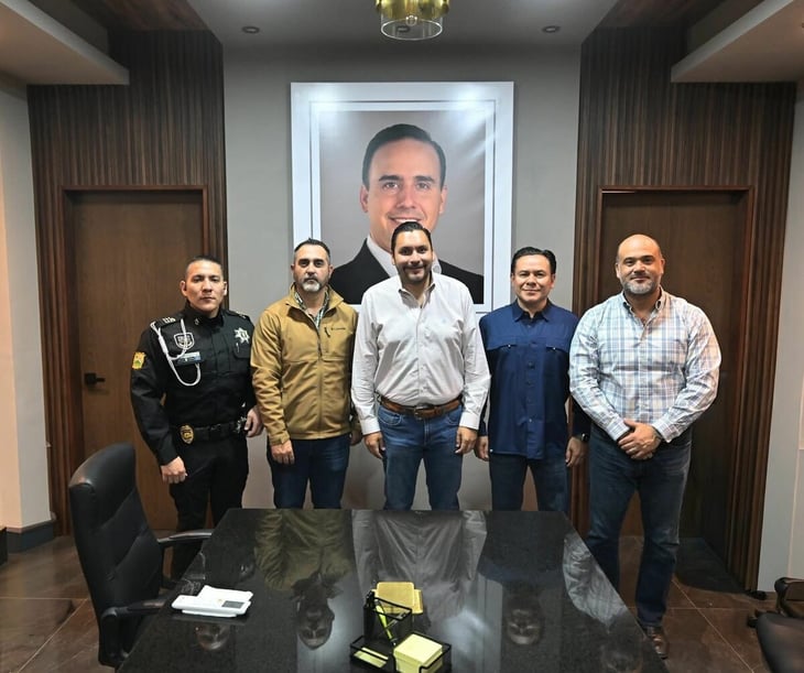 Carlos Villarreal fortalece coordinación con la Fiscalía para seguir con la seguridad en Monclova
