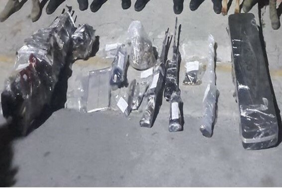 Guardia Nacional y Ejército aseguran armamento en Saltillo