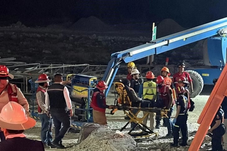Colapsa estructura de la Línea 4 del Metro en Monterrey; 4 trabajadores lesionados