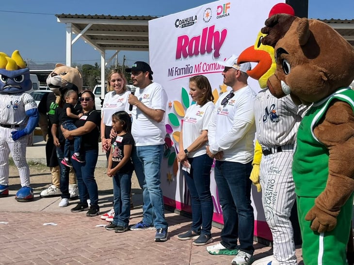 Monclova fortalece la unión familiar con rally en el sur de la ciudad