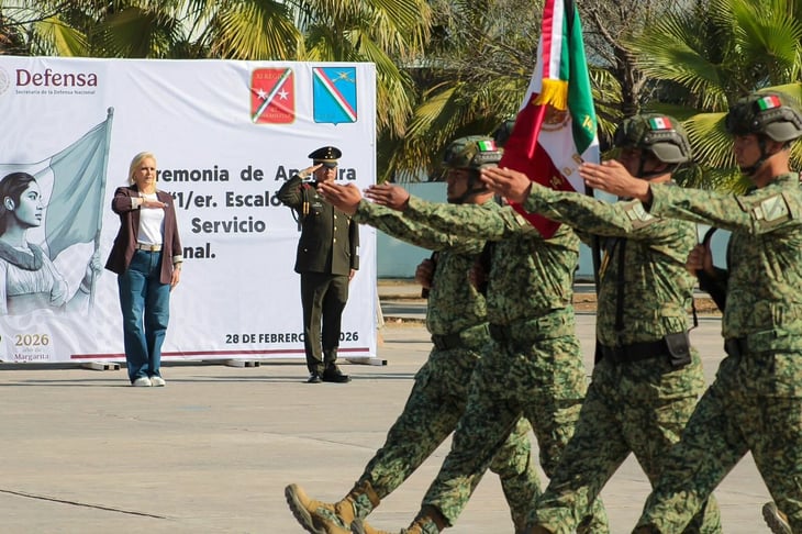 La ceremonia marcó el inicio formal del adiestramiento 2026 del Servicio Militar Nacional, fortaleciendo disciplina, civismo y compromiso entre jóvenes
