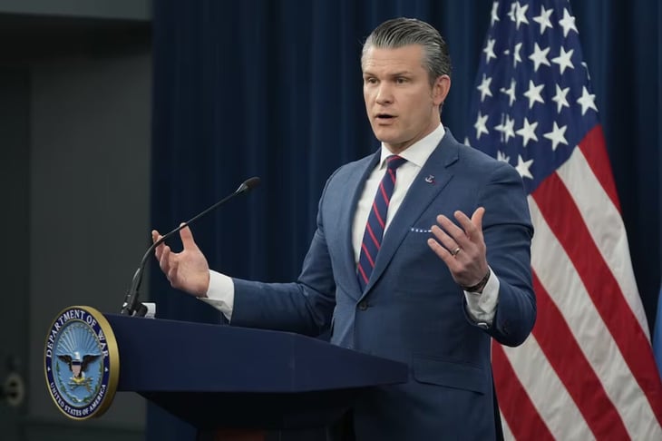 Hegseth afirma que guerra con Irán no será interminable