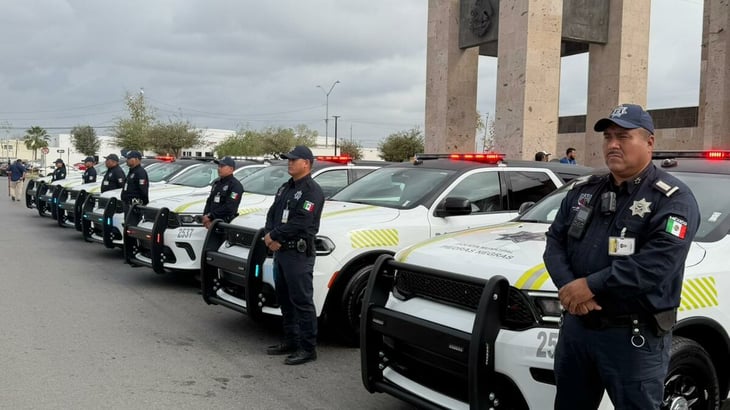 Piedras Negras refuerza seguridad con 10 nuevas patrullas y motocicletas BMW
